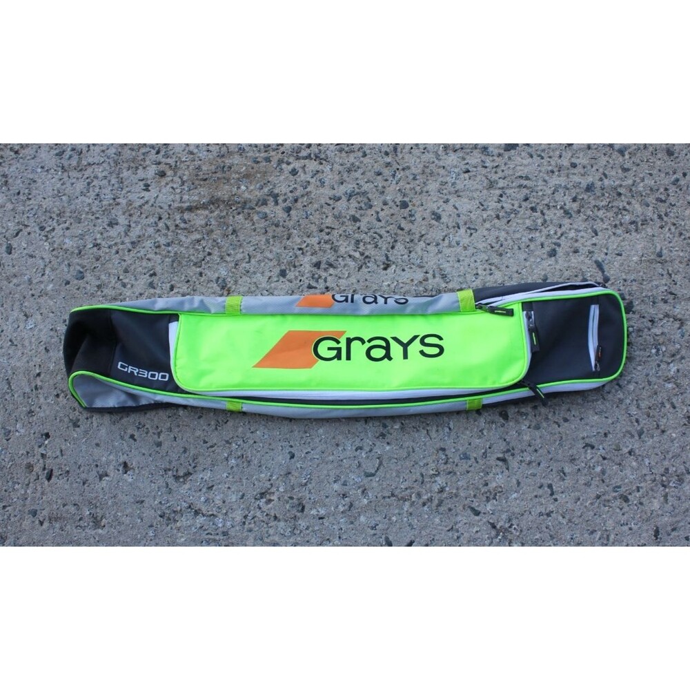 Grays GR300 Field Hockey Training Stick Bag Black Orange Green Very NICE
